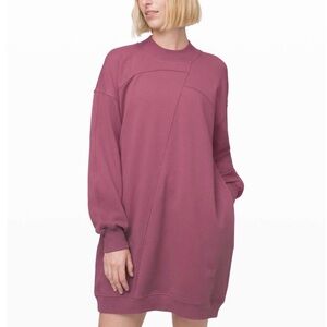 lululemon Sweatshirt Dress Oversized, Sz Small